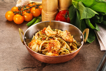 Pad Thai - noodles with prawn