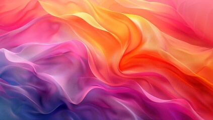 Fototapeta premium Abstract Gradient of Flowing Colors