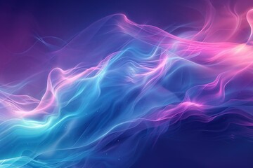 Fototapeta premium Abstract Swirling Neon Lights