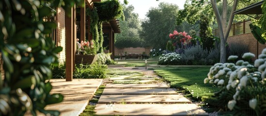Landscape architect creates stunning villa backyard design proposal