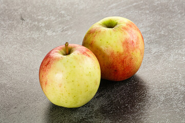 Sweet juicy ripe organic apples