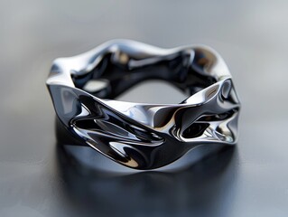 Abstract Metal Sculpture