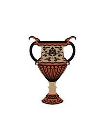 Antique trophy vase 