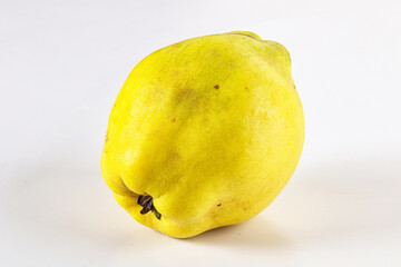 Ripe sweet organic quince fruit