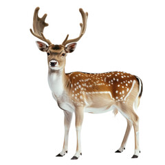 deer isolated on white, PNG