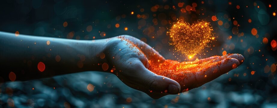 Organ donation day, an impactful image highlighting the importance of organ donation, and cardiology diseases, lifesaving consequences of organ transplants for patients in need