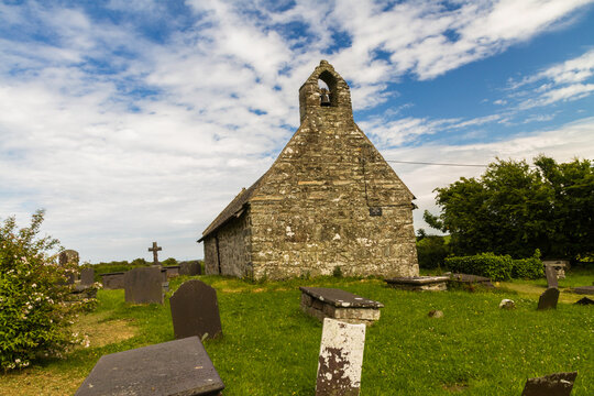 Welsh chapel on a sunny day.