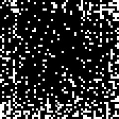 Abstract dark random background dirt structure. Gritty pixel pattern. Retro vintage texture.