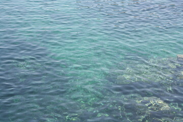 Blue marine background 