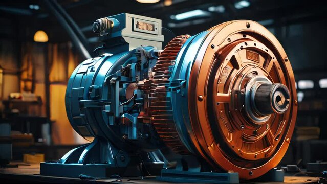 Horizontal multistage centrifugal pump. Electric water pump