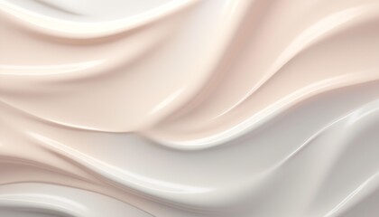 Fototapeta premium abstract creme beige wave lotion background