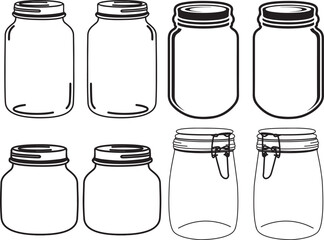 Mason Jar Svg, Glass Jar Svg, Jar Svg, Kitchen Svg, Mason Jar Cricut, Jar Clipart,Ball Jar Svg,Kitchen Conversions Svg,Svg Files for Cricut
