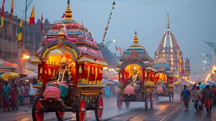 The Grand Chariots of Rath Yatra