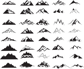 Mountains SVG , Trees svg ,Forest Svg ,Cricut Mountain svg ,clipart Silhouette svg ,cut file Outdoor svg Travel svg ,Landscape svg ,Hiking Svg,