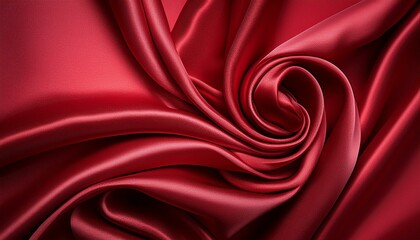 Obraz premium red satin background