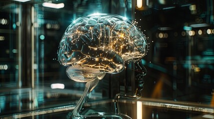 Human Brain with AI Neural Network - 18