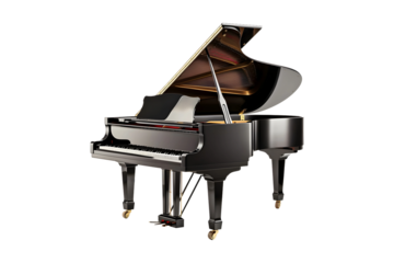 Piano (PNG) isolated on transparent background