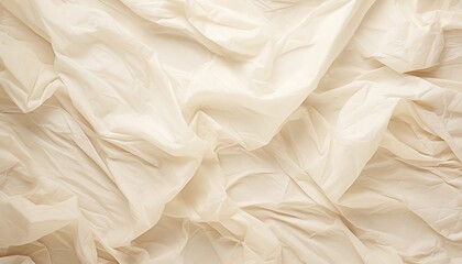 crumpled white paper background
