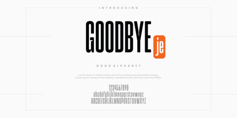 Modern minimal abstract alphabet fonts. Typography colorful creative font. vector illustration