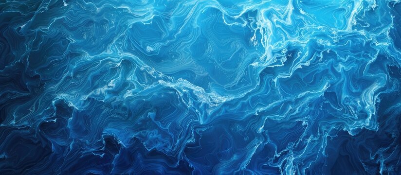 Blue water surface abstract background texture