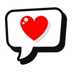 Speech Bubble Chat Icon Vector 