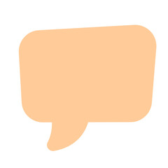 Speech Bubble Chat Icon Vector 