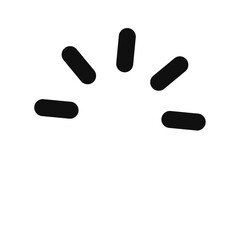 Cursor pointer clicking symbol 