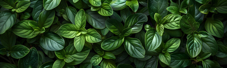 Fototapeta premium Green leaves for background. 