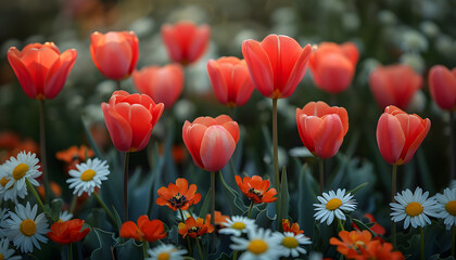 Fototapeta premium flower background