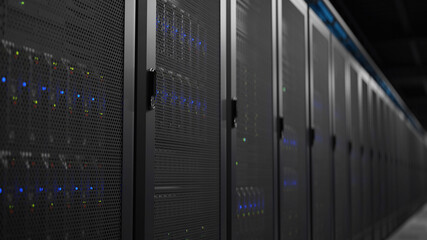 Data Center Server Room