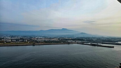 Fototapeta premium Visiting Jeju Island South Korea by cruise