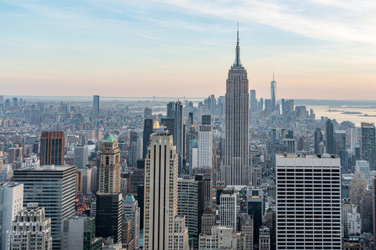 New York City Skyline with Empire State Building