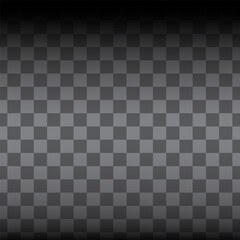 Gray checkered background. Gradient light effect. Checkerboard pattern. Subtle shadow detail.