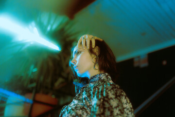 Urban Style portrait with Lens Flare