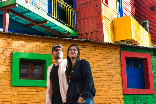 Couple's travel in buenos Aires