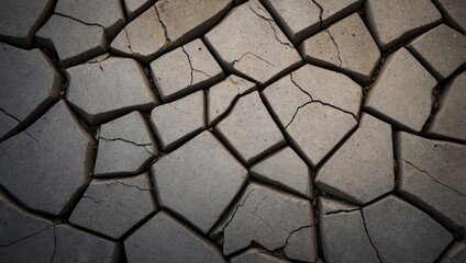 Dry cracked concrete texture surface background
