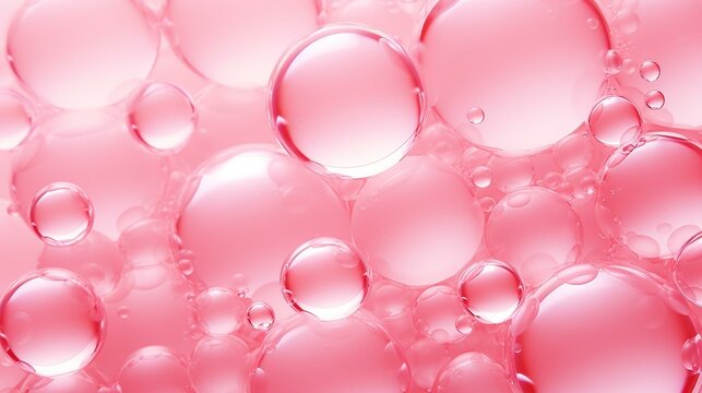 Engaging design with pink bubbles and lively text for invitations or marketing.