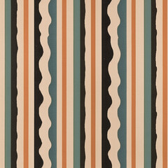 Seamless pattern, tileable stripe country style print for striped wallpaper, wrapping paper, scrapbook, fabric and product design inspiration