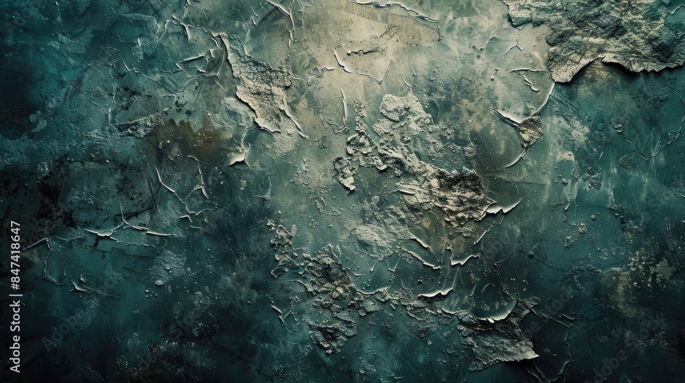 Aufkleber abstract background with a grungy and rugged texture featuring scratches cracks and space for text