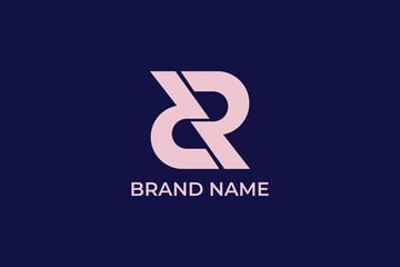 letter RP iconic abstract logo, letter RP finance company logo, logomark, letter RP construction logo