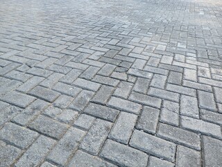 stone block paving