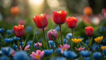 Fototapeta premium flower background