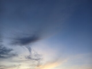 clouds in the sky