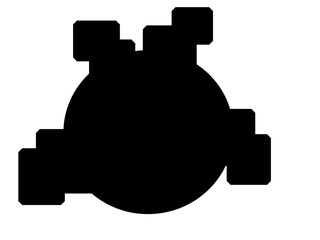 vector abstract shape icon