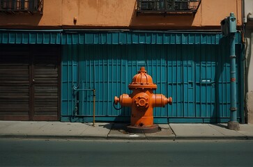 hydrants on city streets