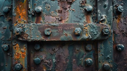 Old and corroded iron