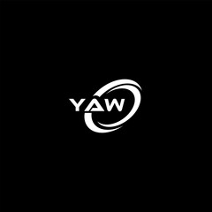 ABSTRACT YAW LOGO DESIGN