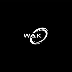 ABSTRACT WAK LOGO DESIGN