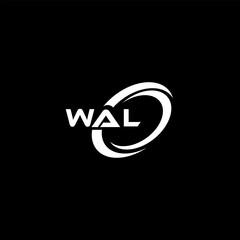 ABSTRACT WAL LOGO DESIGN