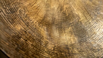 Fototapeta premium brushed brass metal plate with multiple scratches and light reflection